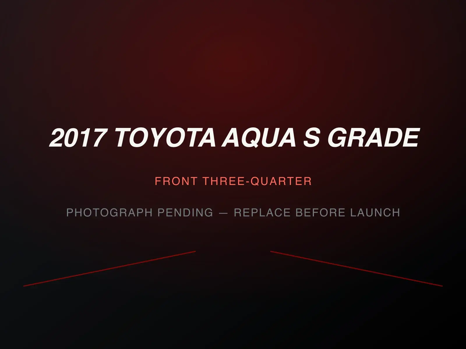 2017 Toyota Aqua S Grade — image 1